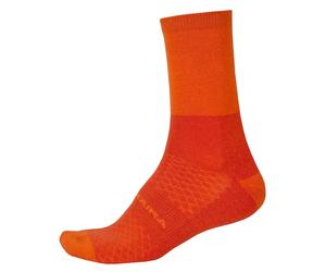 Chaussettes hiver BaaBaa Merino orange