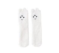 Chaussettes Hiver Femme Chaussette en Coton Peigné Socquette Fantaisie Chaussettas Anti Ampoule Chaussetta Super Douces Chaussettte Standard 100 pour Randonnée et Cyclisme