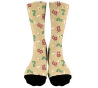 Chaussettes Hiver Femme Chic, De Travail Hautes ImpriméEs Fantaisie Pour Enfants Motif Personnage Dessin Animé Douces Extensibles Et Confortables Filles GarçOns à Porter Au Quotidien Ludiques Tendance