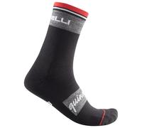 Chaussettes hiver Quindici Soft Merino noir L-XL