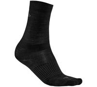 Craft Wool Liner Socks 2 Pairs Noir EU 40-42 Homme
