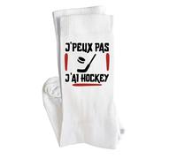 Chaussettes Hockey 10 Noir | Socks | Taille 36-40 | Idée Chaussettes Personnalisées Cadeau Fête Original Famille Travail Départ Collègue Retraite Noël.