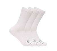 Chaussettes Hoka Pack de trois paires Blanc Unisexe, Taille S