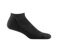Darn Tough Light Hiker No Show Lightweight With Cushion - Wandelsokken - Zwart - Heren