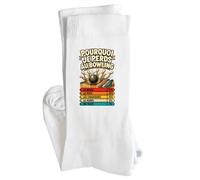 Chaussettes Homme Femme Bowling Pourquoi je perds | Coton Pointe Renforcée Talon Sans Couture 36-40 à 41-45 | Sport Ville Bureau | Cadeau Anniversaire Noël Secret Santa