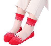 Chaussettes Homme Femme Chaussette Bambou Socquettes Anti-Ampoule, Anti-Odeur Pour Personnes gées Socquette Hautes Hommes Femmes Antidérapantes Cadeau Noel/Anniversaire/Papa/Fete des Peres