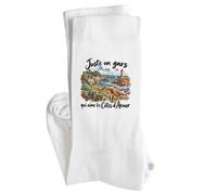 Chaussettes Homme Femme Juste un gars qui aime les Côtes-d'Armor | Coton Pointe Renforcée Talon Sans Couture 36-40 à 41-45 | Sport Ville Bureau | Idée Cadeau Costarmoricain Secret Santa Noël