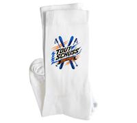 Chaussettes Homme Femme Tout Schuss, Zéro Stress | Coton Pointe Renforcée Talon Sans Couture 36-40 à 41-45 | Sport Ville Bureau | Idée Cadeau Skieur Skieuse Secret Santa Noël