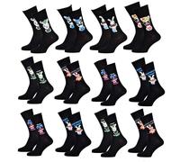 Chaussettes Homme Licence Pack De 12 Paires Surprise Pack 12 Lapins Cretins