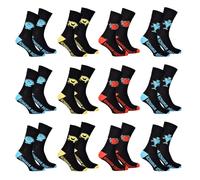 Chaussettes Homme Licence Pack De 12 Paires Surprise Pack 12 Monsieur Madame