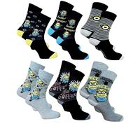 OZABI - Chaussettes homme Moi,Moche et Méchant en Coton -Assortiment modèles photos selon arrivages- Pack de 3 Paires 43/46