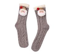 Chaussettes Homme Noel Christmas Socks, Chaussette Unisexe Cadeau pour Amis Ou Festival Socks Fantaisie De Mode Classique À Motifs Drôles Confortable Et Respirant Multicolore 39-46