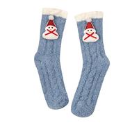 Chaussettes Homme Noel Christmas Socks, Chaussette Unisexe Cadeau pour Amis Ou Festival Socks Fantaisie De Mode Classique À Motifs Drôles Confortable Et Respirant Multicolore 39-46