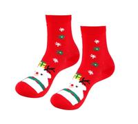 Chaussettes Homme Noel Christmas Stocking, Socks À Motifs Drôles Fantaisie De Mode Chaussettes Unisexe Confortable Et Respirant Multicolore 39-46 Cadeau pour Amis Ou Festival