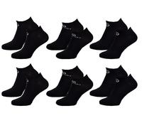 Chaussettes Homme Sneaker Sergio Tacchini Pack De 6 Paires 7667 Noir