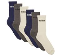 Chaussettes hommes adidas Linear Crew Socks Cushioned Socks 6 Pair Pack Multicolore L