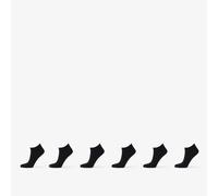 HUGO Lot de six paires de chaussettes basses en coton mélangé avec logos - Style 6P AS UNI CC, 50516395 Noir 39-42
