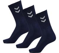 Hummel Chaussettes Training (lot de 3) Bleu Marine 36-40