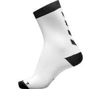hummel Mixte Element Chaussettes de Sport D'intérieur 2 Chaussettes, Weiß/Schwarz, 46 EU