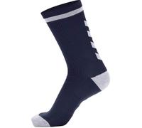 Chaussettes - Hummel - Elite Indoor Low - Bleu marine/blanc - Mixte - Régulier 27/30