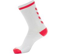 Chaussettes HUMMEL Elite Indoor Sock Low - Blanc et Rose 27/30