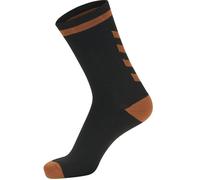 Chaussettes HUMMEL Elite Indoor Sock Low - Noir et Orange 31/34