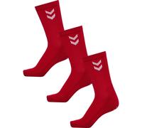 Chaussettes Hummel Fundamental SMU (x3) Rouge 36/40