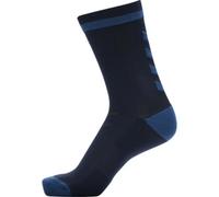 Hummel Chaussettes ELITE INDOOR SOCK LOW Mixte Bleu foncé/Bleu corail Taille 27-30