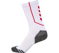 Hummel Chaussettes d'entraînement basses hmlPRO Blanc/Rouge 39-42 Mixte