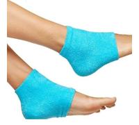 Chaussettes hydratantes au talon : deux paires de gel, enveloppements de soutien de sommeil diffus | Chaussettes de réparation de pied de minuit, de coussinet d'hydratation pour traite
