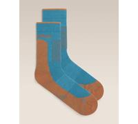 Chaussettes Icebreaker Men Merino Hike+ Heavy Crew Taille de chaussures: M / Couleur: bleu / orange