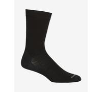 Icebreaker - Merino Life Fine Gauge Crew - Chaussettes multifonctions - Unisex S/M | EU 39-44 - black / gritsone heather
