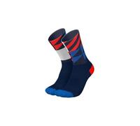 Chaussettes incylence elements bleu rouge