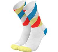 INCYLENCE - Running Loops - Chaussettes de running - EU 47-50 - white blue inferno