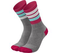 Chaussettes incylence merino strive gris rose