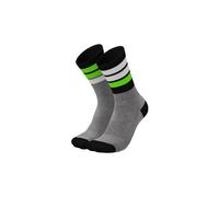 INCYLENCE - Merino Strive - Chaussettes de running - EU 39-42 - light grey neon green