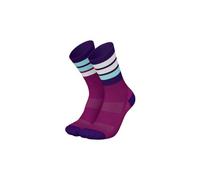 Chaussettes incylence merino strive magenta bleu