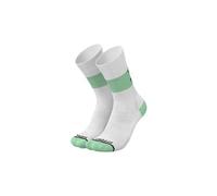 Chaussettes incylence running easy run blanc verdino