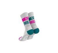 Chaussettes incylence ultralight extra mile blanc rose vert