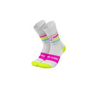 Chaussettes incylence ultralight kick ass v3 blanc rose jaune