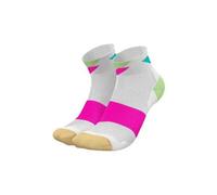 Chaussettes incylence ultralight strikes short blanc rose
