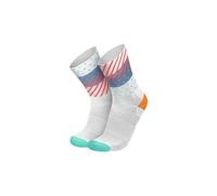 Chaussettes incylence wildness inferno blanc rouge bleu