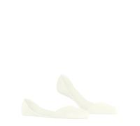 Burlington Cornwall M In lyocell unies 1 paire, Chaussettes invisibles Homme, Blanc Off-White 2040, 43-46