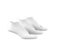 Adidas Socquettes invisibles fines et légères 3 paires Blanc/Noir 28-30