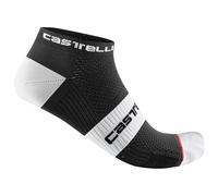 Castelli Chaussettes de cyclisme Lowboy 2 Homme Noir/Blanc XXL