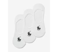 Chaussettes invisibles Ralph Lauren (lot de 3) blanc