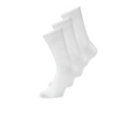 Jack & Jones Chaussettes de tennis JACCHARLES Lot de 3 Noos Blanc Taille unique