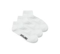 JACK & JONES Homme Jaclouis Dongo Lot De 3 Paires Chaussettes Noos, Blanc/blanc, Taille Unique EU