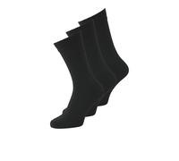 JACK & JONES Jacordinary Socks Lot de 3 paires de chaussettes, Noir, taille unique