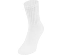 JAKO - Chaussettes De Sport Longues, Lot De 3, Mixte, Blanc, 35-38